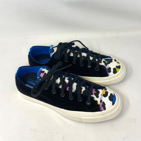 💖MEGA SALE💖Converse Chuck 70 OX Pattern Low Top Black Animal Women's 572393C - Picture 6 of 10